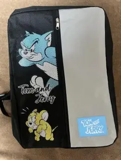 TOM&JERRYメッシュポケット付リュックサック2