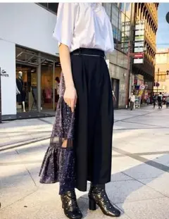 未使用★harikae mirror printスカート