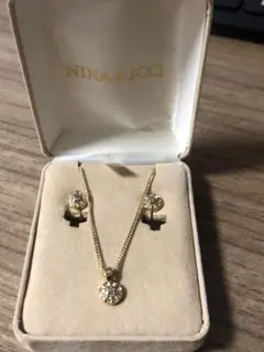 ニナリッチ ネックレス イヤリング セット