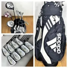 adidas - アディダスキャディバッグ　クラブセット 2025年最新】adidas golf クラブセットの人気アイテム - メルカリ
