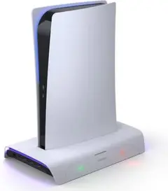 新品 PS5 スタンド 縦置き 2台同時充電スタンド 冷却ファン コントローラー