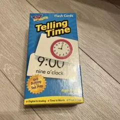 Telling Time フラッシュカード 96枚