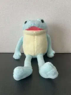 ケロピョン 水色 ぬいぐるみ
