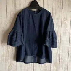 着用2回　HiROMITHiSTLE デニムトップス