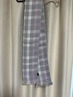【美品】ダークス　DAKS タオルマフラー　チェック