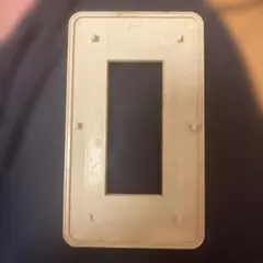 ホワイト プラスチック スイッチカバー