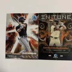 topps JAMES TIBBS III 2枚