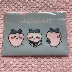ちいかわ ノベルティ　ミニクリアファイル　A5 ハチワレとほめられリボン
