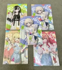 ◆ ReGLOSS リグロス クリアファイル 5枚セット