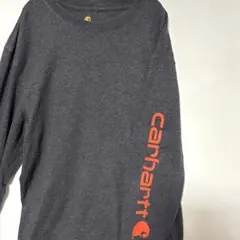 Carhartt グレー ロングスリーブ Tシャツ S