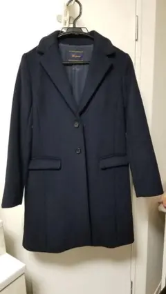 値下げしました【美品】Loungedressチェスターコート ネイビー