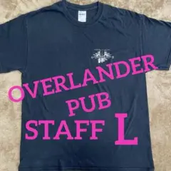 OVERLANDER-PUB スタッフ Tシャツ L GILDAN ギルダン