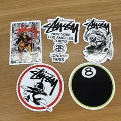Stüssy ステッカー 5枚セット