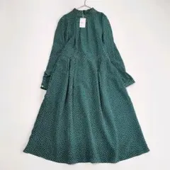 現行 タグ付✨マッキントッシュフィロソフィー　フラワードットプリントワンピース