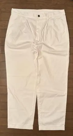 Brooks Brothers ブルックスブラザーズ タック入りスラックス 白