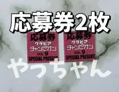 【応募券2枚】グラビアチャンピオンVOL.9
