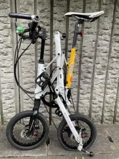折りたたみ自転車 OX PECO pocci ホワイト アルミ 生産終了非売品 折りたたみ自転車 OX PECO pocci ホワイト アルミ 生産終了