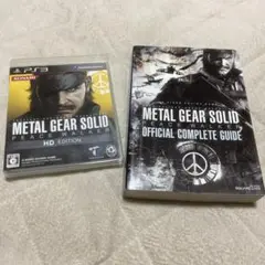 美品⁉️ps3メタルギア ソリッドピースウォーカー 公式コンプリートガイド 付き⁉️