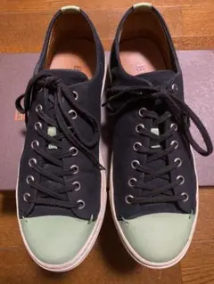 BUTTERO レザー&コットンスニーカー37
