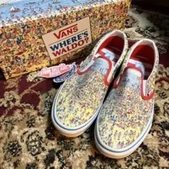 VANS CLASSIC SLIP-ON ウォーリーを探せ　未使用　※日焼け有り