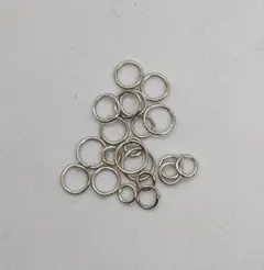 パーツ　丸カン　4mm