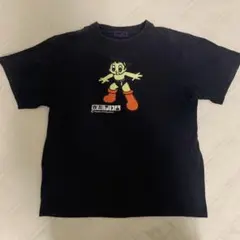 【希少】90s 鉄腕アトム tシャツ ビンテージ レトロ 手塚治虫 M ブラック
