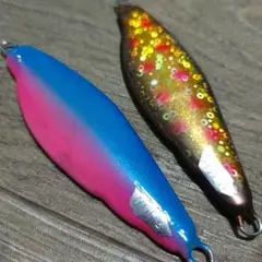 サケルアー 45g ブルピングロー仕様【ちょっとだけ汚れのような色落ちあり】