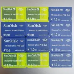 SanDisk Memory Stick PRO Duo 1GB 12枚セット
