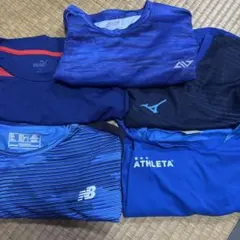 サッカーシャツ 4点セット
