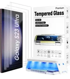 ★未使用★UVガラスフィルム　HJCE Galaxy S23 Ultra 画面