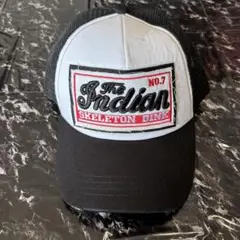 キャップ 帽子 アメカジ ブラック ダメージ ヴィンテージ ビッグロゴ 未使用