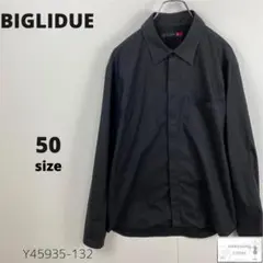 BIGLIDUE ビリドゥーエ シャツ 長袖 フォーマル ストライプ 50