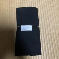 ハギレ　黒　無地　ベルベット　秋冬物　手芸　80×100
