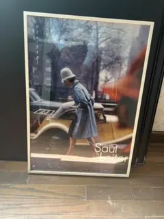 ソール・ライター写真展ポスター(額装済)