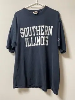 チャンピオンTシャツ　XL ネイビー　イリノイ