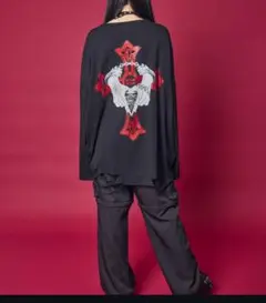 PSYCHO NATION (サイコネーション)　長袖T クロス
