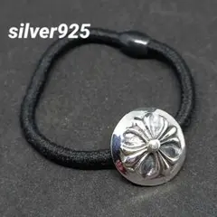 ★【【今週限定！】】シルバー925 フローラルクロス ヘアゴム＆ブレスレット