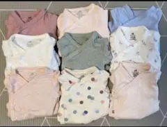 H&Mベビー ロンパース 肌着 9枚
