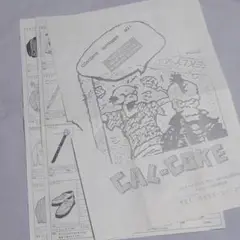 貴重80年代！CALCOKEカルコークのカタログ/ロカビリークリームソーダ