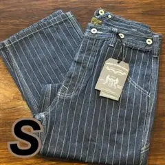 S ウォバッシュデニム　ヒッコリー　アメカジ　ヴィンテージ　メンズ　デニム　人気