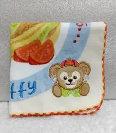 ディズニーダッフィーワンダフルキッチンタオルハンカチ　自宅保管未使用品