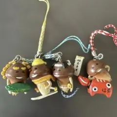 さわり探偵なめこ栽培キット　ストラップ