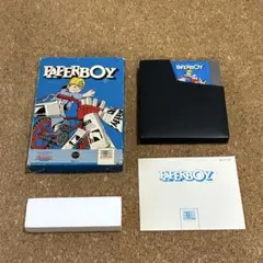 ファミコン　中古カセット　ペーパーボーイ　箱　説明書付き　PAPER BOY 懐かしの名作『PAPERBOY (ペーパーボーイ)』｜中古通販で再入荷