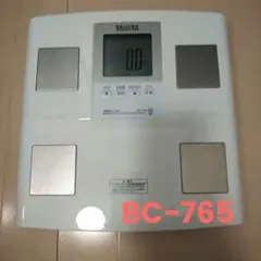 タニタ 体組成計ヘルスメ-ター BC765 2021年製造