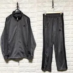 85■adidas■アディダス ジャージセットアップ グレー サイズM