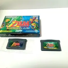 ゲームボーイアドバンス ゼルダの伝説　神々のトライフォース、ふしぎのぼうし２点
