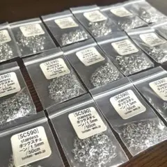 ステンレス ボックスチェーン 1.5mm 50cm 16個　シルバー