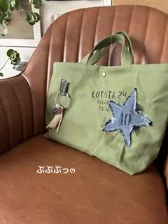 スタートートバッグ デニムリメイク デニムリメイクハンドメイド