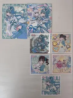 【プリキュア】 わんだふるプリキュア 猫屋敷まゆ カード シール セット