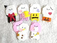 ♥コラボくまさんHalloweenクリスマス折り紙ハンドメイドメダルご褒美♥